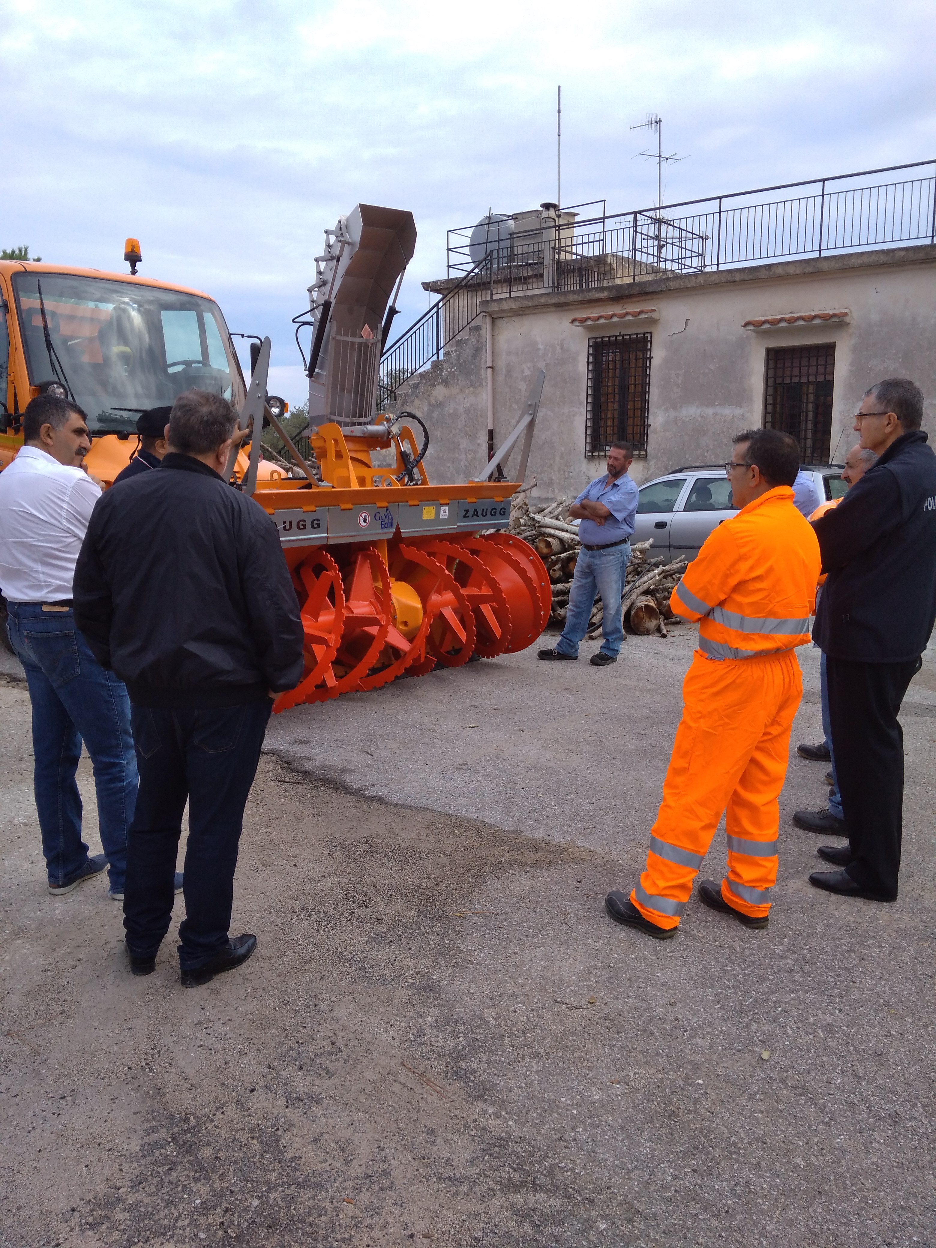addestramento spazzaneve e turbine anno 2017