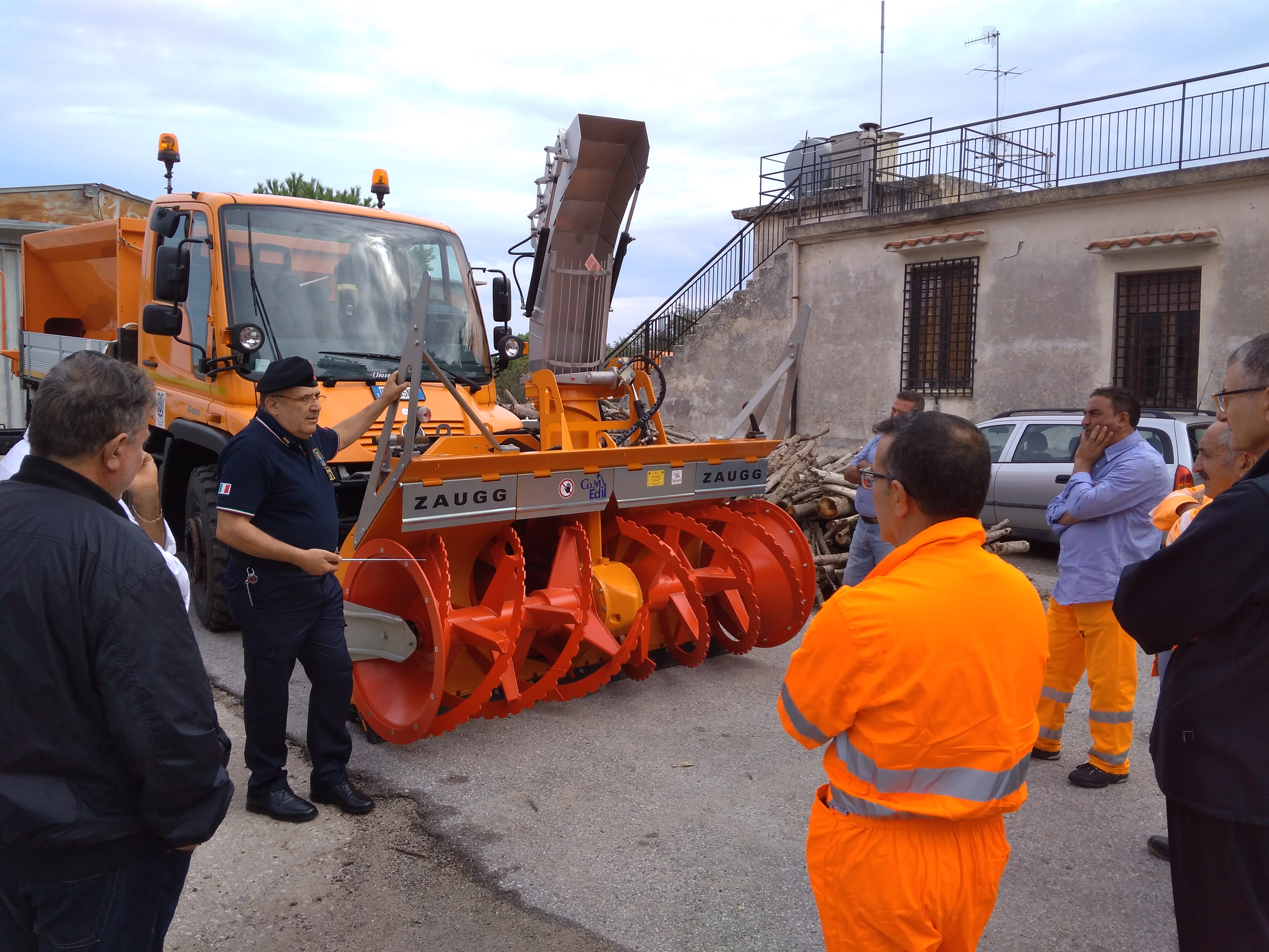 addestramento spazzaneve e turbine anno 2017