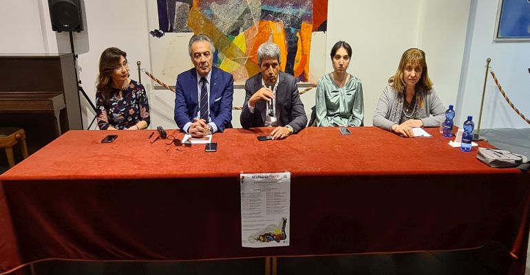 Da sin. Daniela Cucè Cafeo, Stello Vadalà, Emilio Pintaldi, Emilia Pace, Rosaria Landro