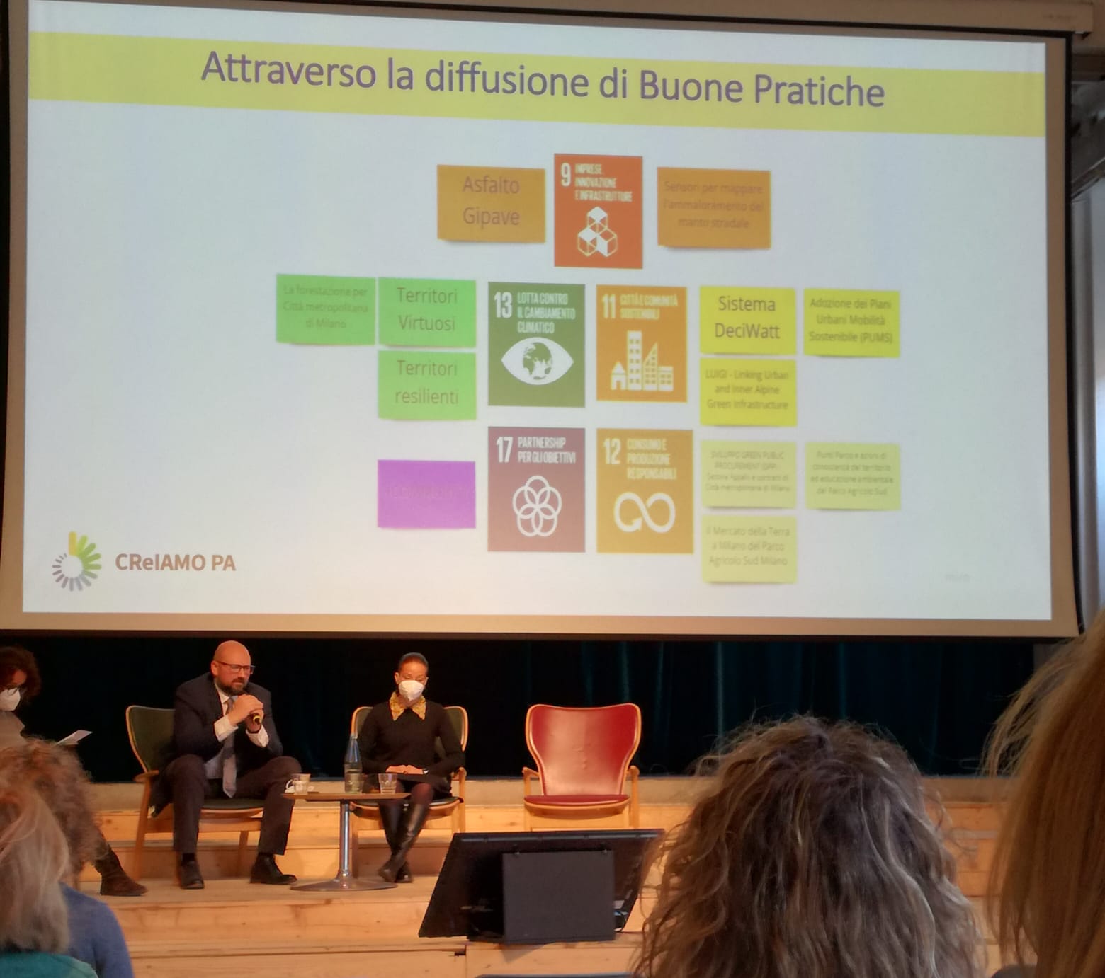 La Sostenibilità per i territori del 23032022 a Milano